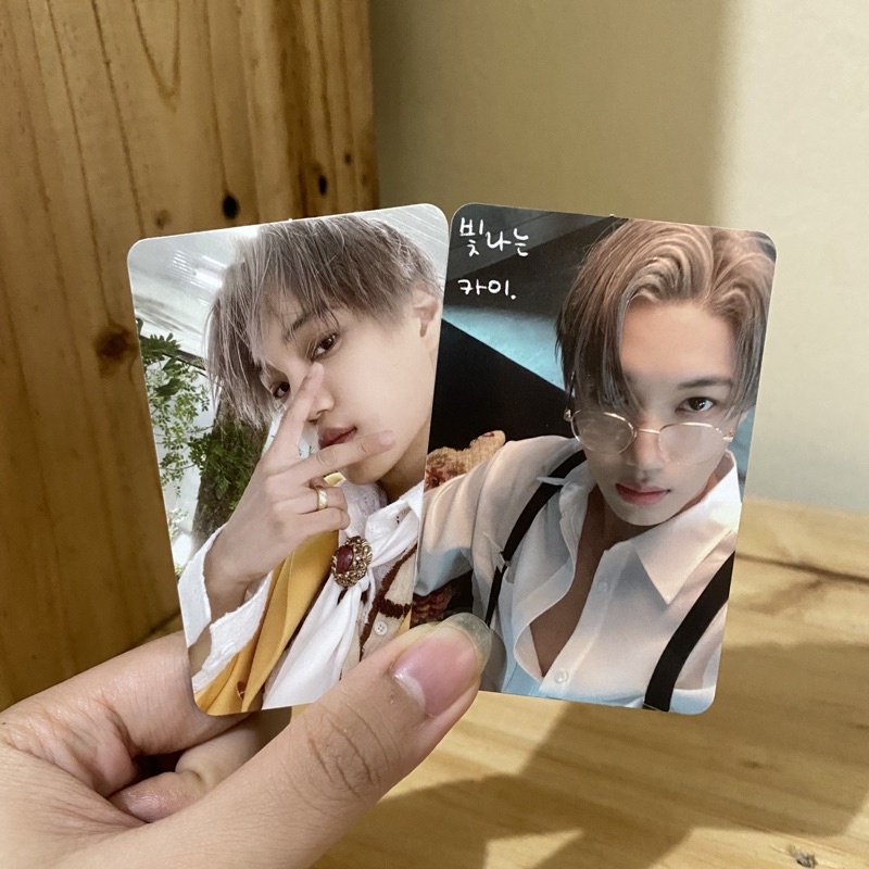 KAI MMMH PC PHOTOCARD EXO KIM JONGIN X VER FLIPBOOK