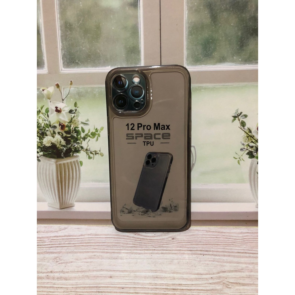 CASE IPHONE 12 PRO MAX CLEAR CASE TPU SOFT CASE BENING SPACE