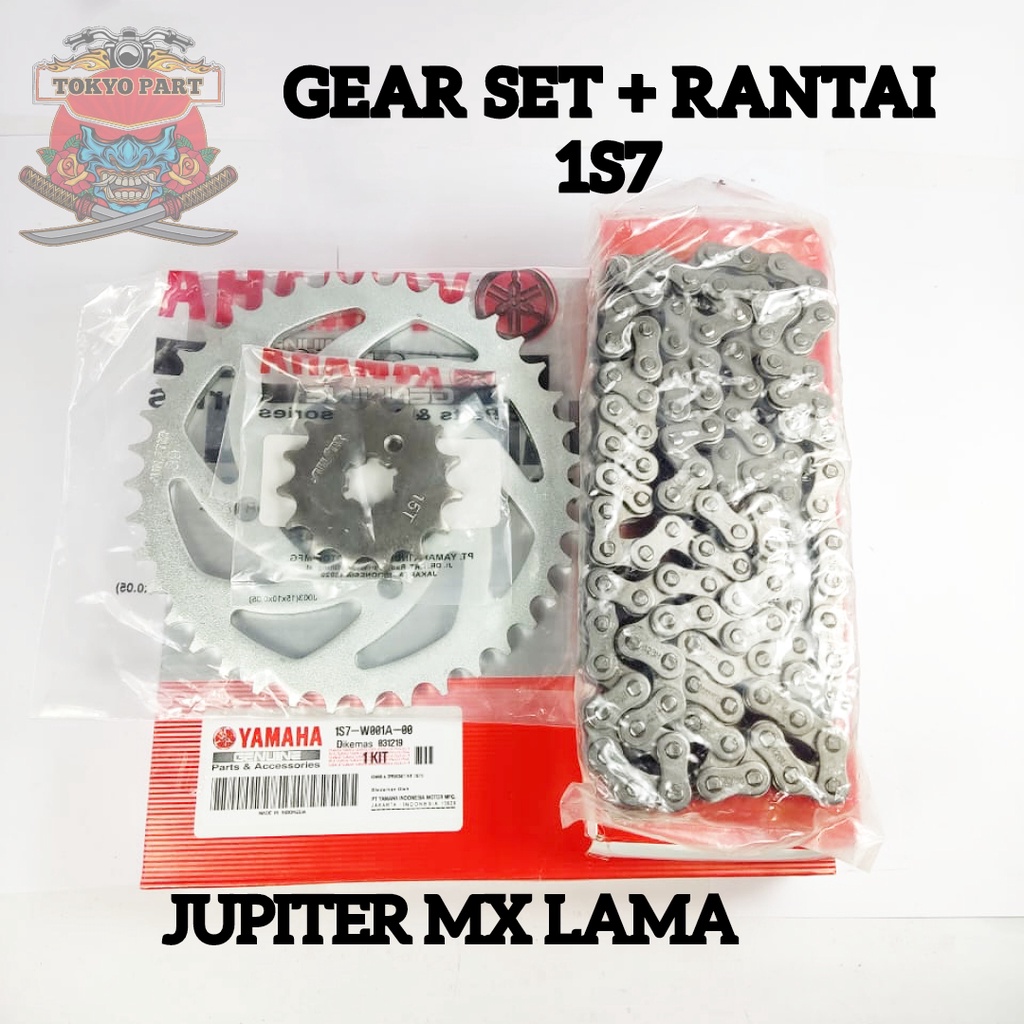 Jual Gear Set Rantai Yamaha S Kualitas Asli Original Yamaha Presisi