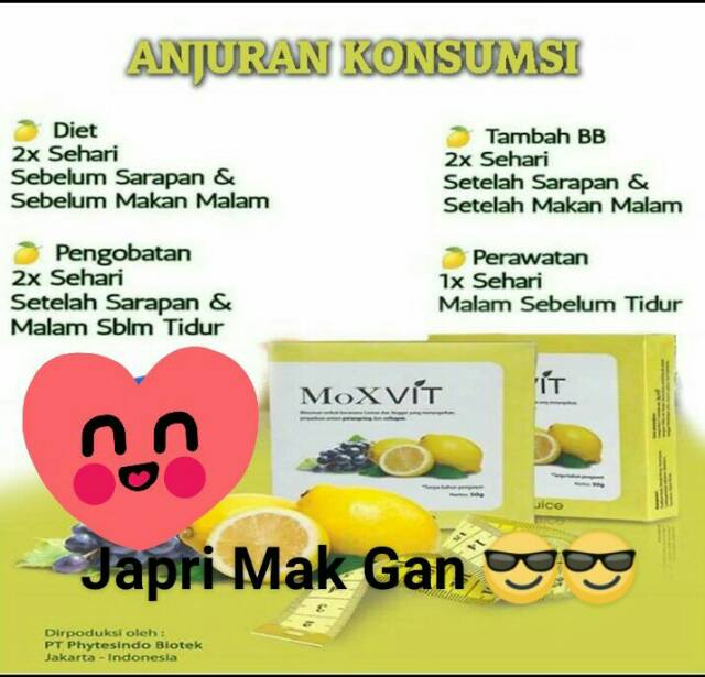 MOxvit Herbal,,  Langsing dan sehat