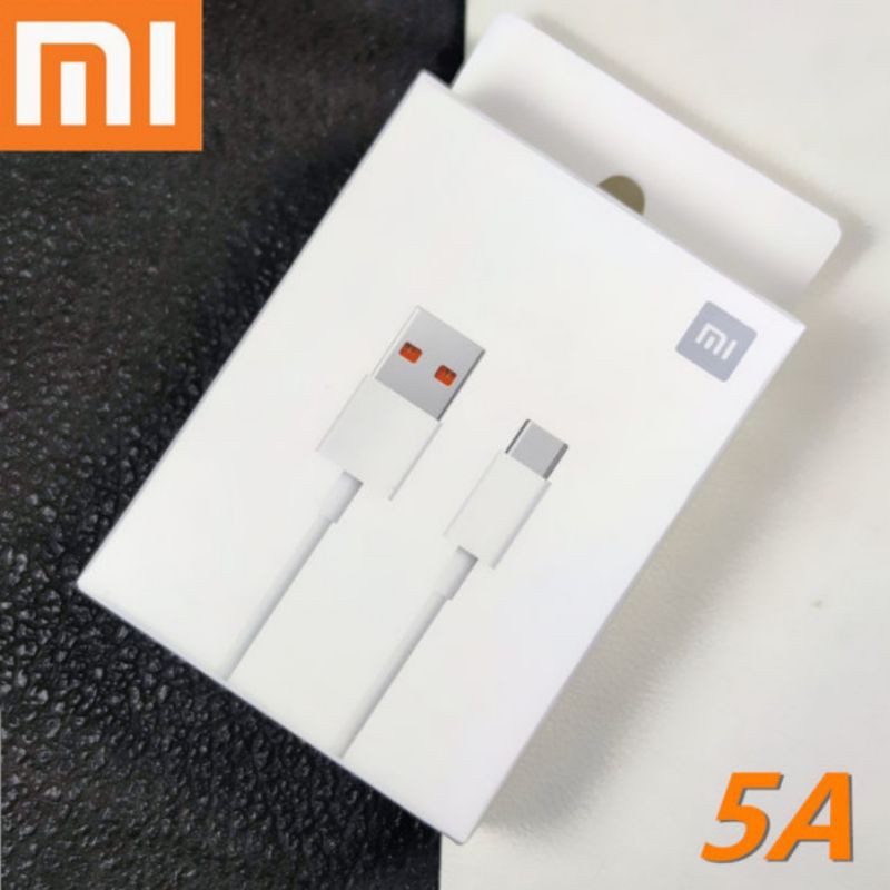 Kabel Data Xiaomi Turbo Charge ORIGINAL 100% USB Type C 5A