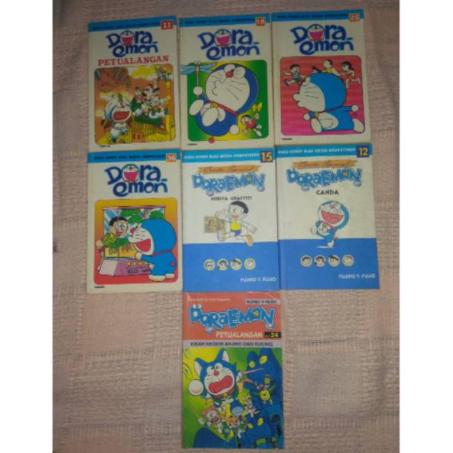 Komik Doraemon paket 7 buku