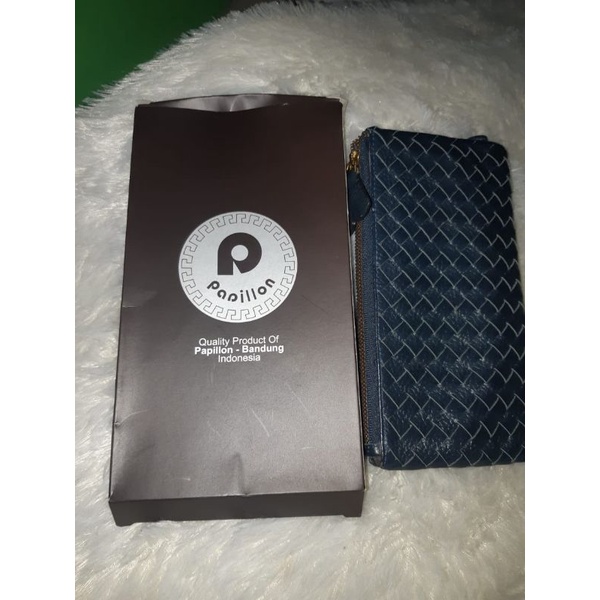 DOMPET PAPILLON NAVY PRELOVED