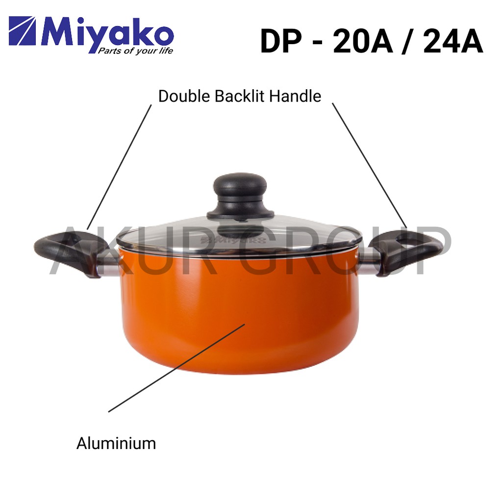 MIYAKO DUTCH PAN - PROMO BUNDLING FREE 1 BOWL MIYAKO