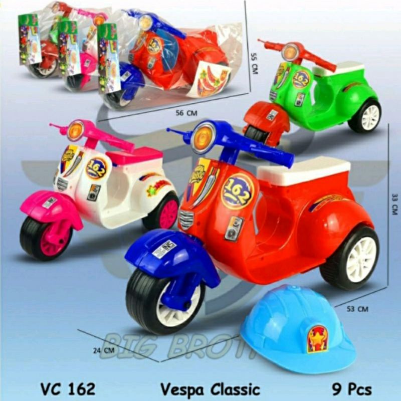 Mainan Motor pespa mini anak terbaru