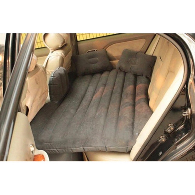 Kasur Mobil Matras Angin Set 2 Bantal Pompa Travel Inflatable Car Bed