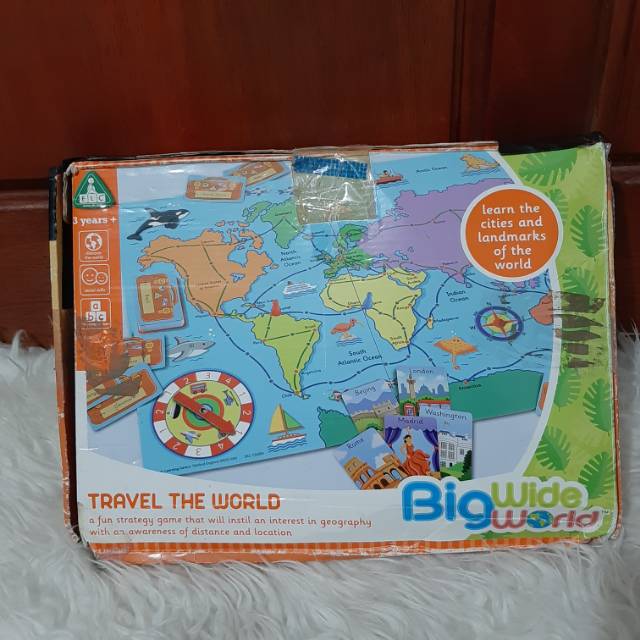 Preloved ELC Travel The World Puzzle