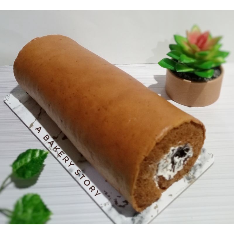 

Bolu Gulung / Roll cake Cokelat Premium Meisis / Keju / Strawberry