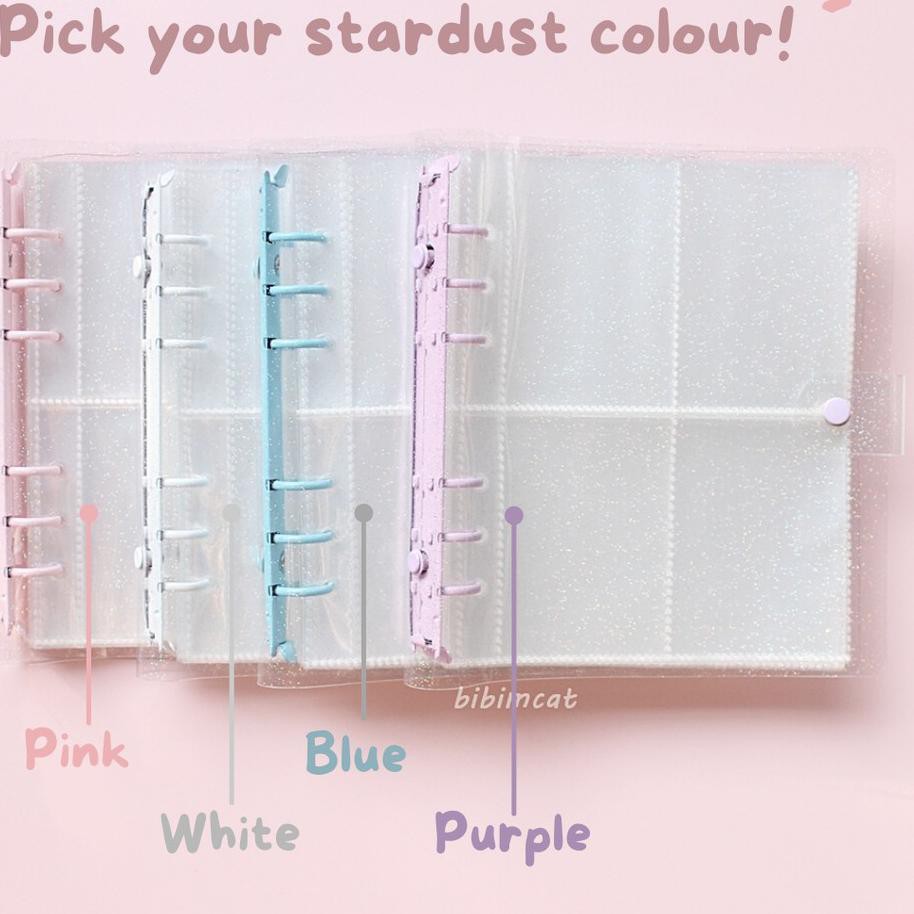 

Termurah!! (mpq-1272) [Stardust] Binder Album Photocard / Binder 6 Ring PC Kpop 4P