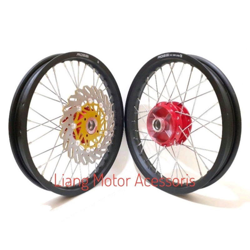 Sepaket Velg Tromol Set Jari2 - Paketan Velg Yamaha R15 V1 / V2 Old Dan Xabre