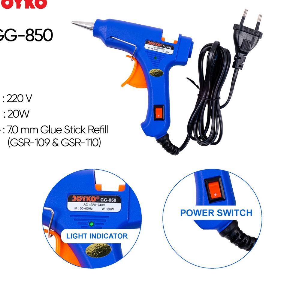 

Terlaris Glue Gun Lem Tembak Joyko