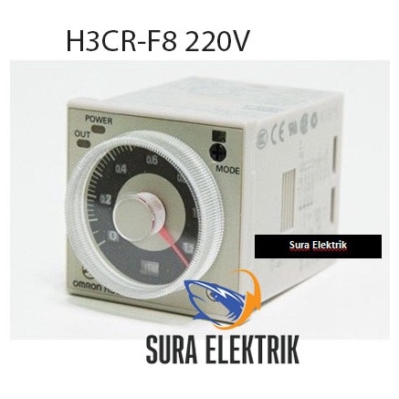 Timer H3CR-F8 220V Omron