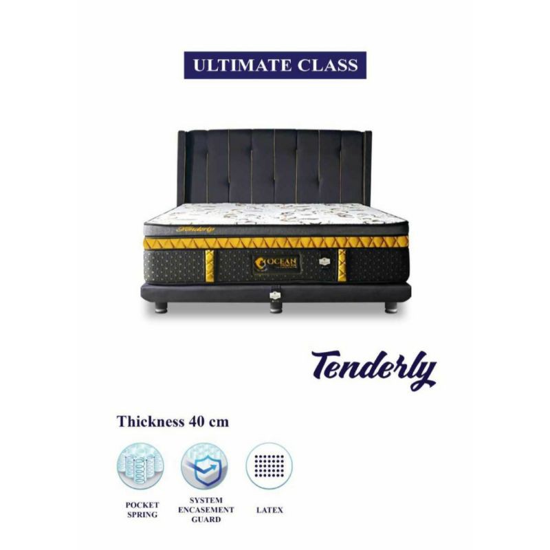 SET spring bed OCEAN TENDERLY LATEX ultimate class