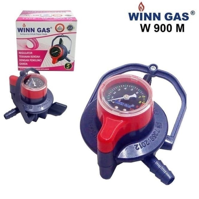 Regulator Gas + Meter - Winn Gas W900M