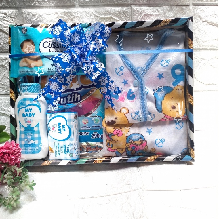 Hampers baju  bayi parsel bayi cowok cewek kado bayi