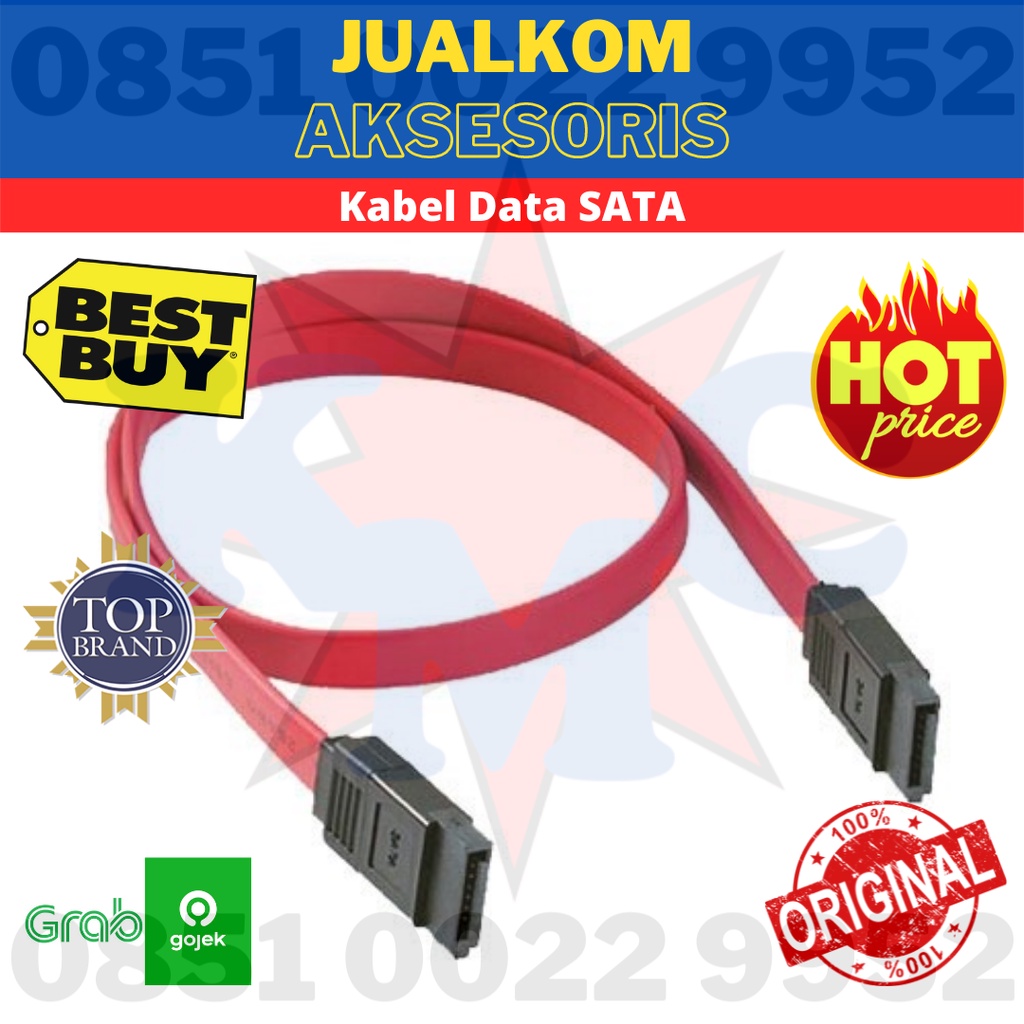 KABEL DATA SATA KLIP - KABEL DATA SATA HARDDISK HDD