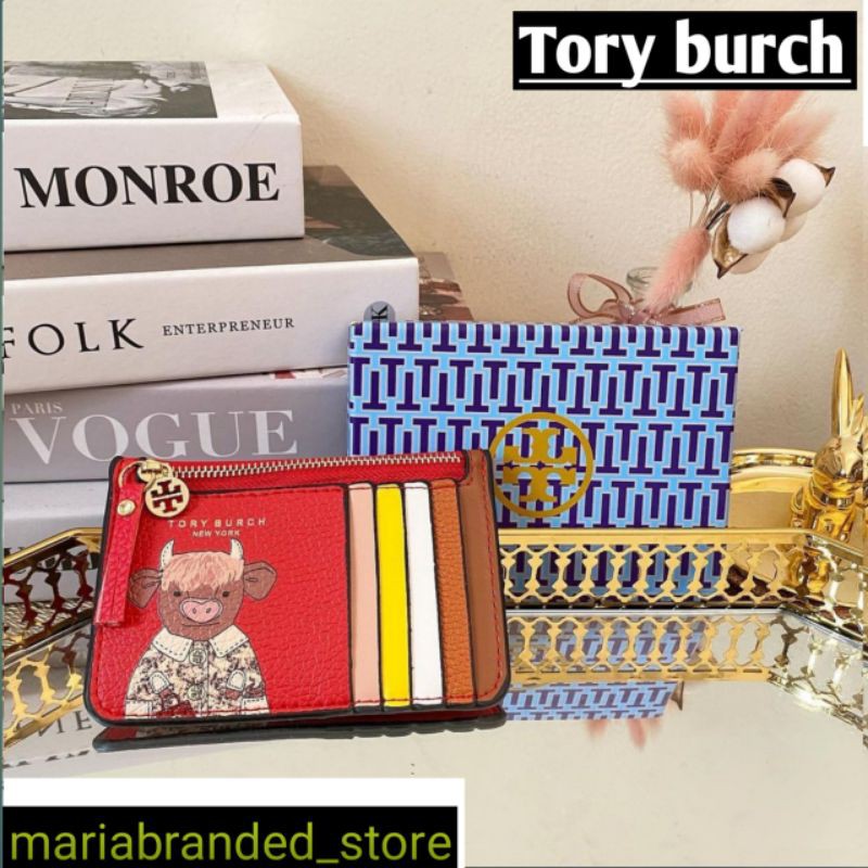 dompet koin wanita Tory burch impor
