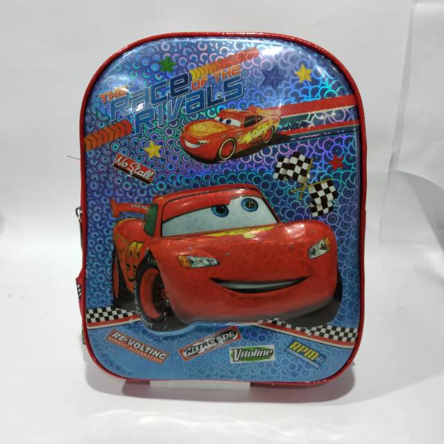 Tas Anak Tk CHARAKTER Cars  timbul 7712