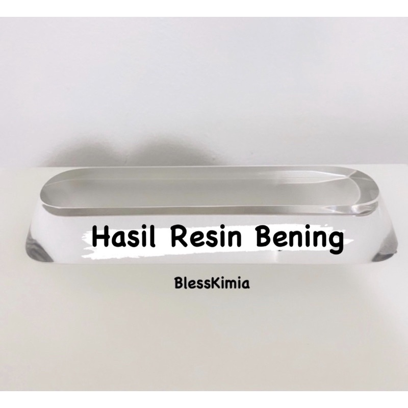 Resin Bening (1KG) -Fiberglass - Resin Bening- Resin- Resin Bening Souvenir Kerajinan