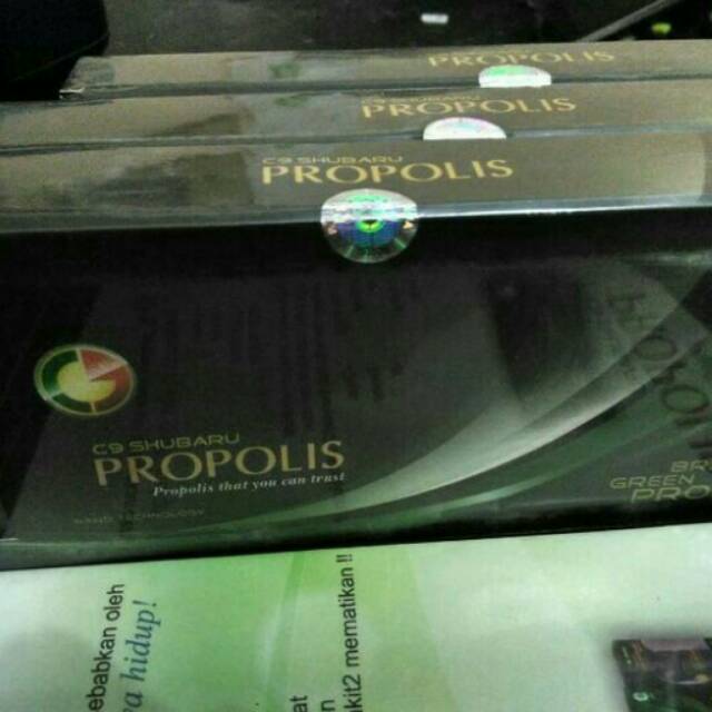 C9 iTech Nano Propolis Shubaru isi 7 Kemasan Terbaru