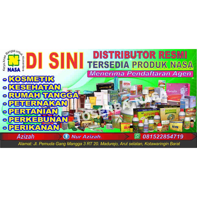 Contoh Desain Banner Toko Pertanian - desain spanduk kreatif