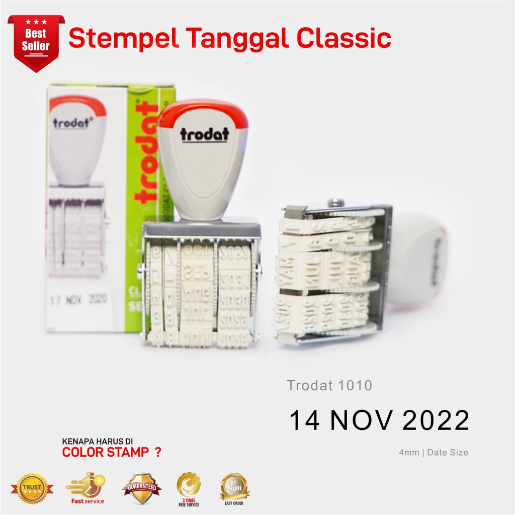 

TRODAT 1010 Stempel Tanggal Classic