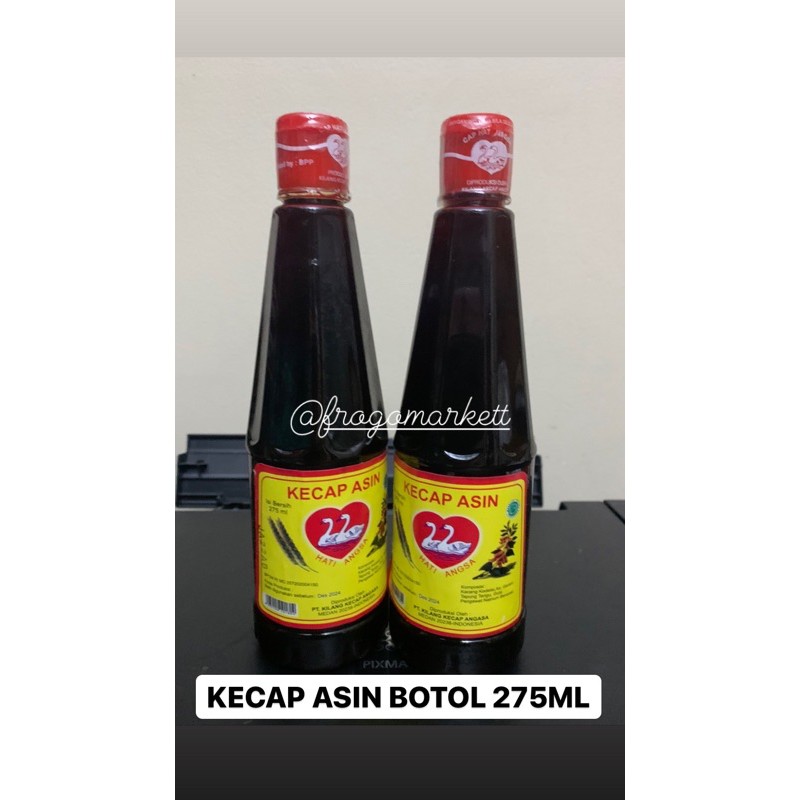 Kecap Asin Angsa Botol Plastik 275ML