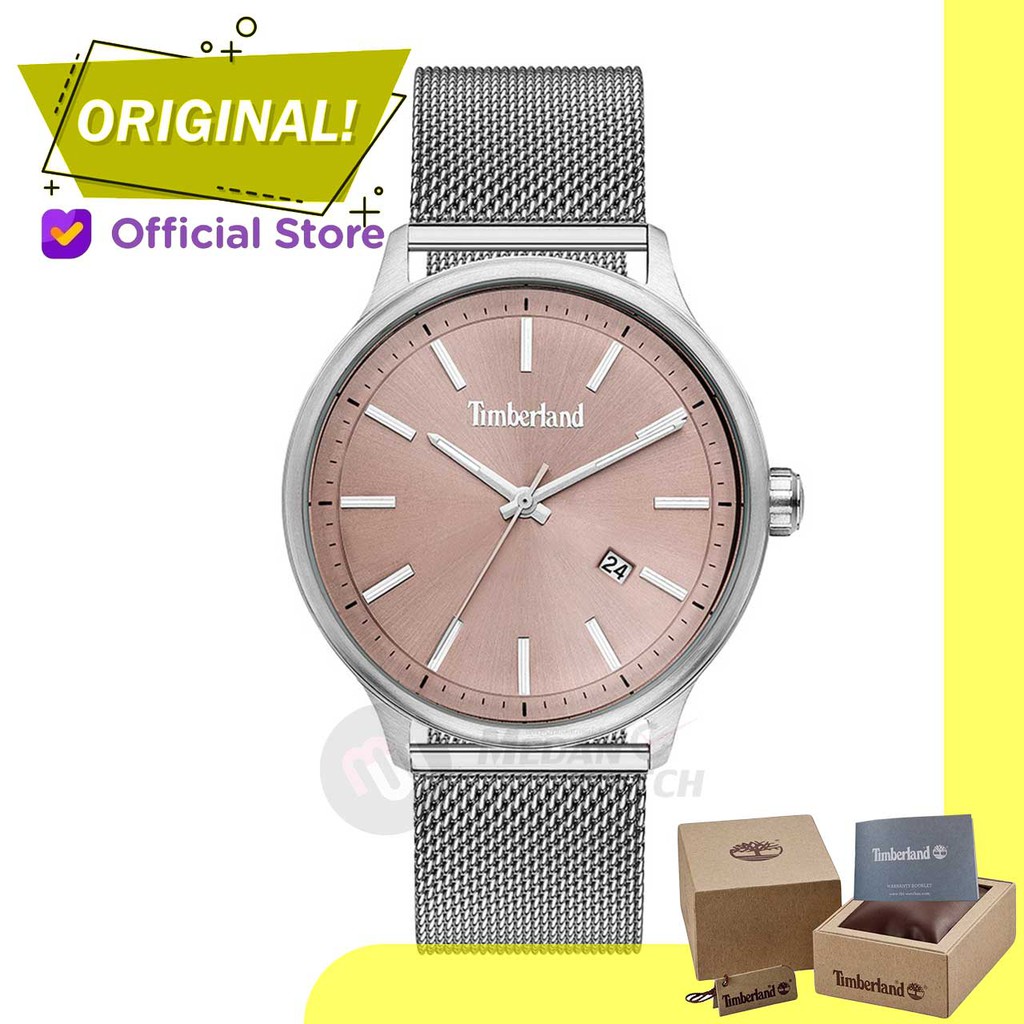 Jam Tangan Pria Analog Timberland Watch 15638JS/79MM Original Garansi Resmi