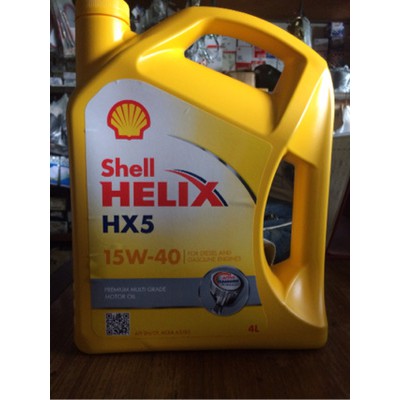 Shell Helix HX5 Asli Segel 4Liter