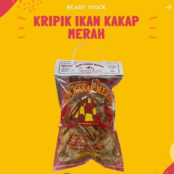 

Kripik / Kripik ikan / Kripik ikan kakap merah / kripik enak / ikan kakap / kripik ikan
