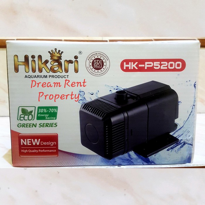 Mesin Pompa Celup Kolam Aquarium Filter Akuarium Hikari HK-P5200 5200