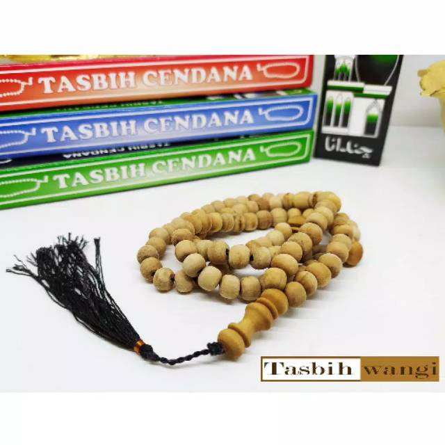 Tasbih cendana wangi 99 butir tasbih wirid