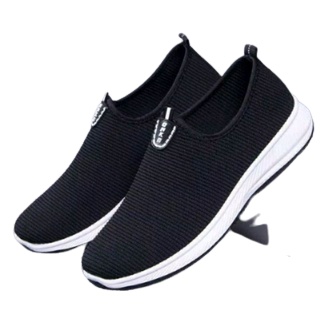 Sepatu Casual Pria Slip On DNKE tanpa tali - sepatu running sekolah kekinian cod