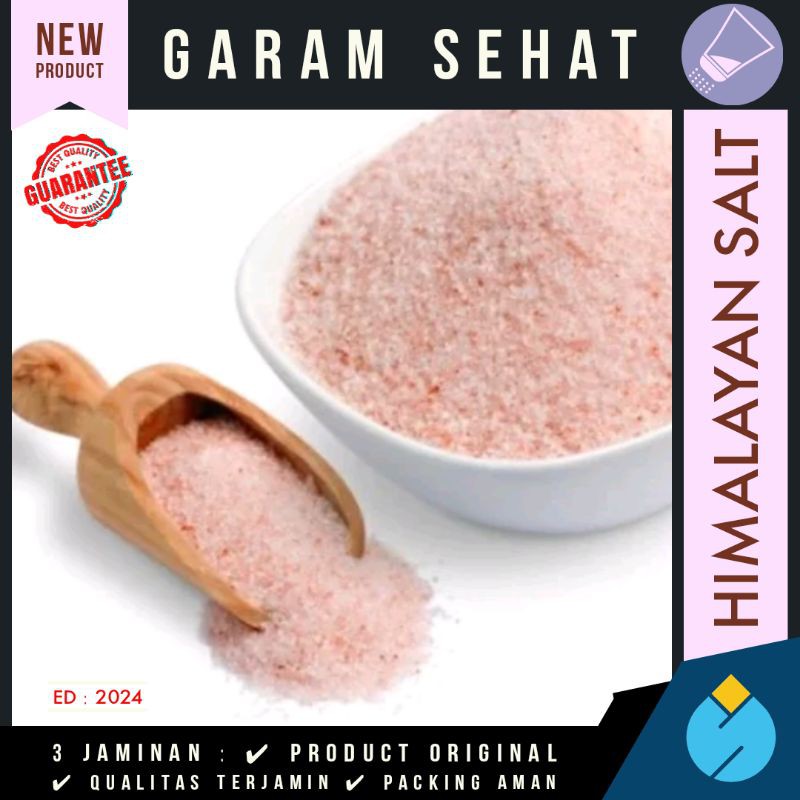 

[ORI] Garam Himalaya | Garam Sehat | Himsalt 500gr | Asli Pakistan | Garam Himalaya Pekanbaru