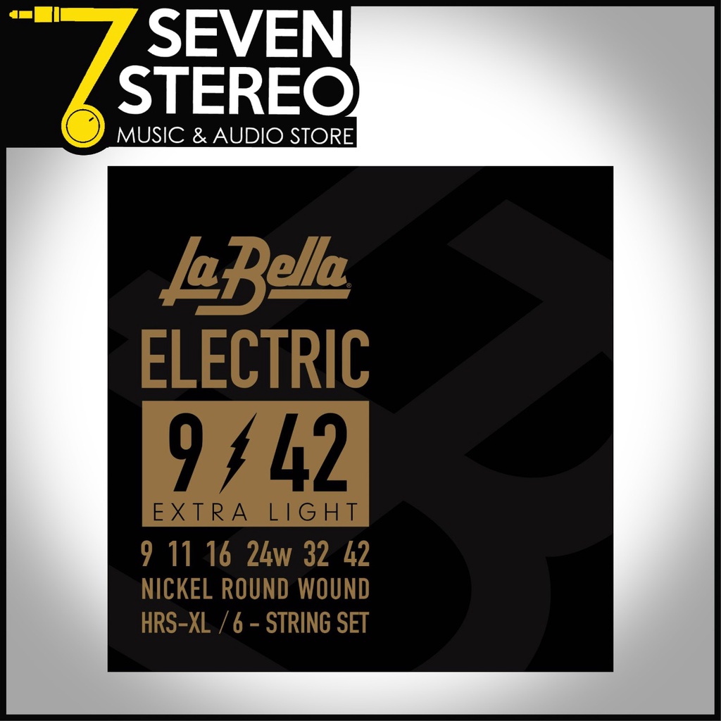 La Bella HRS-XL 09-42 Electric Guitar Strings USA Senar Gitar Elektrik