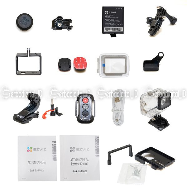 Termurah              EZVIZ S5 Action Sports Camera 4K WiFi Touch Screen Elctronic Anti Shake