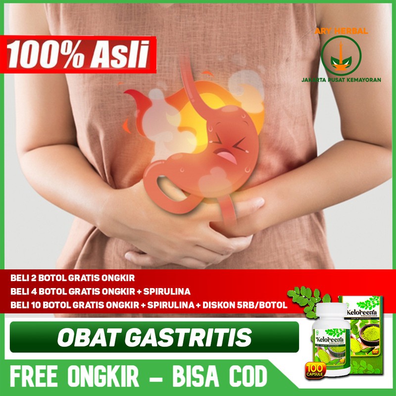 

Obat Gastritis, Keloreena Kapsul Eksrak Daun Kelor Asli 100% Original Herbal Terlaris