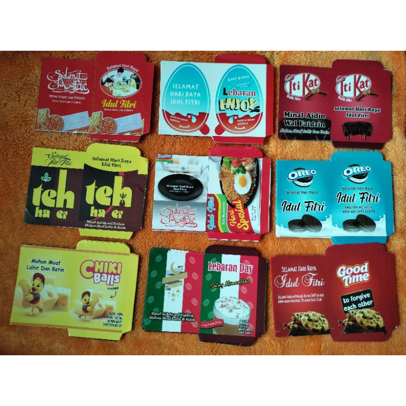 

Paket Amplop Snack Lebaran 10ribu isi 6pack