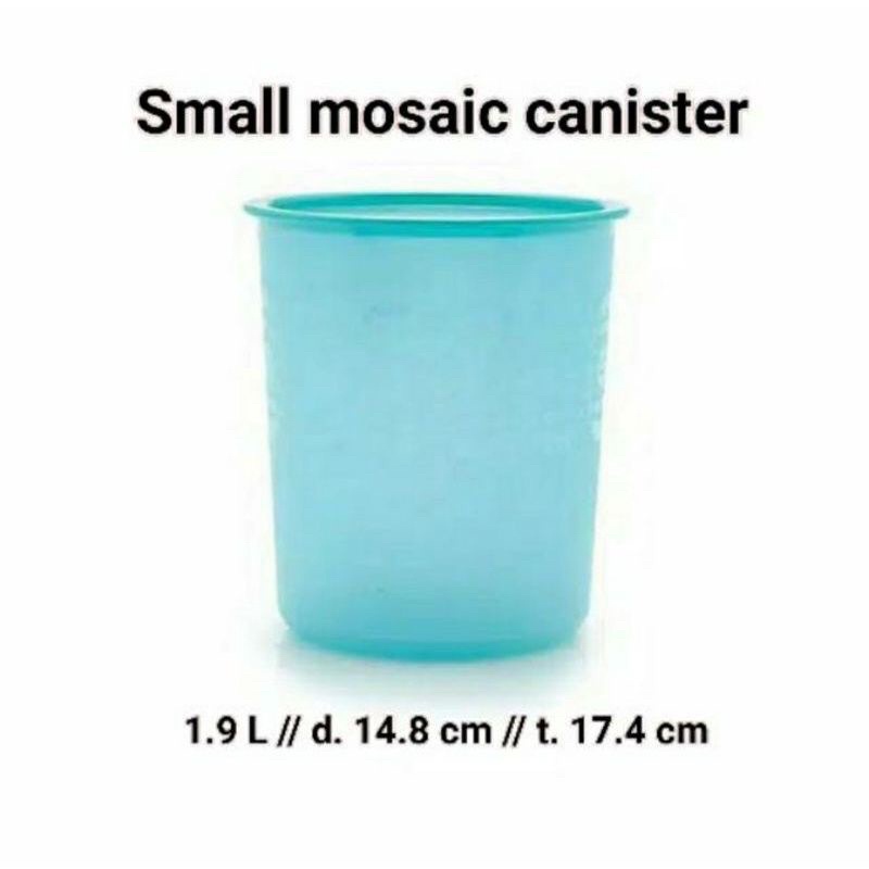 Tupperware Small canister 1,9ltr toples kue