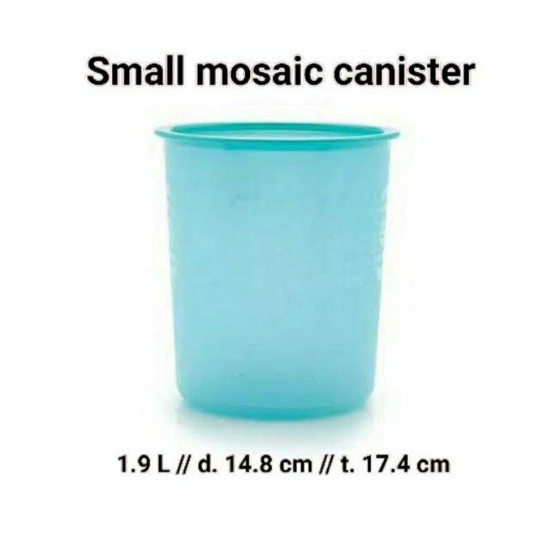 Tupperware Small canister 1,9ltr toples kue