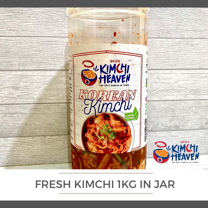 

Terbaru PROMO Fresh Kimchi Korea + box plastik 1kg (bs pilih varian) Halal - lobak Berkualitas