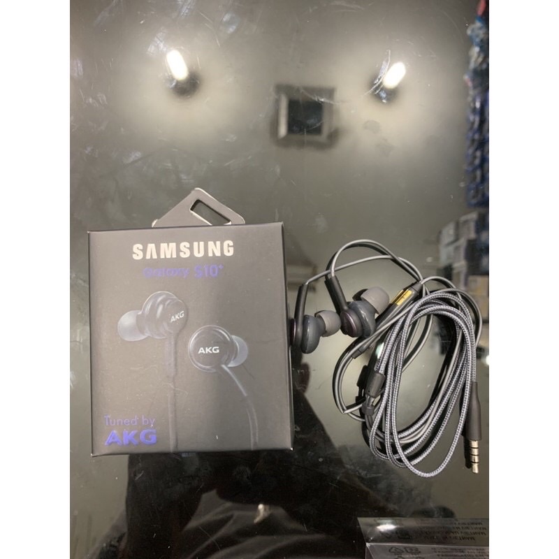 Handsfree Samsung S10+ S8 S10 AKG IG955 Ada tombol volume Earphone Headset Suara superBASS