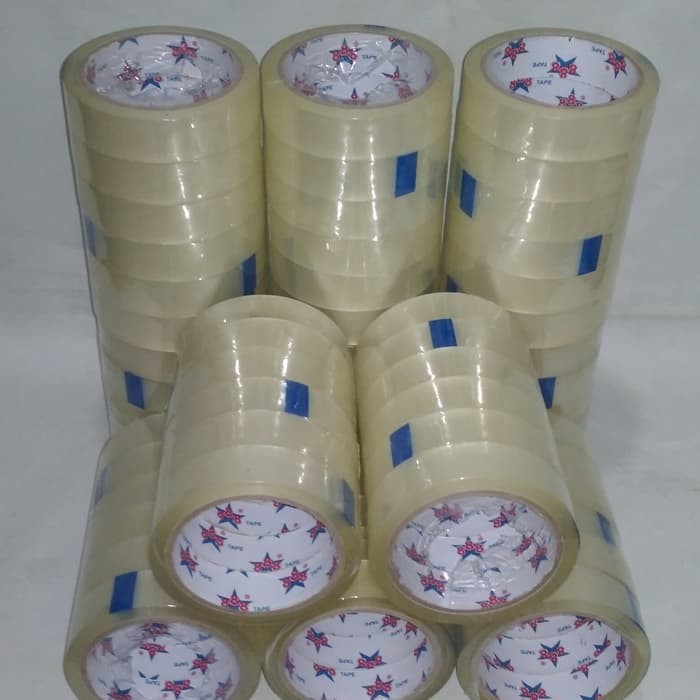

lakban bening 24mmx60yard,kwalitas daimaru,goldtape