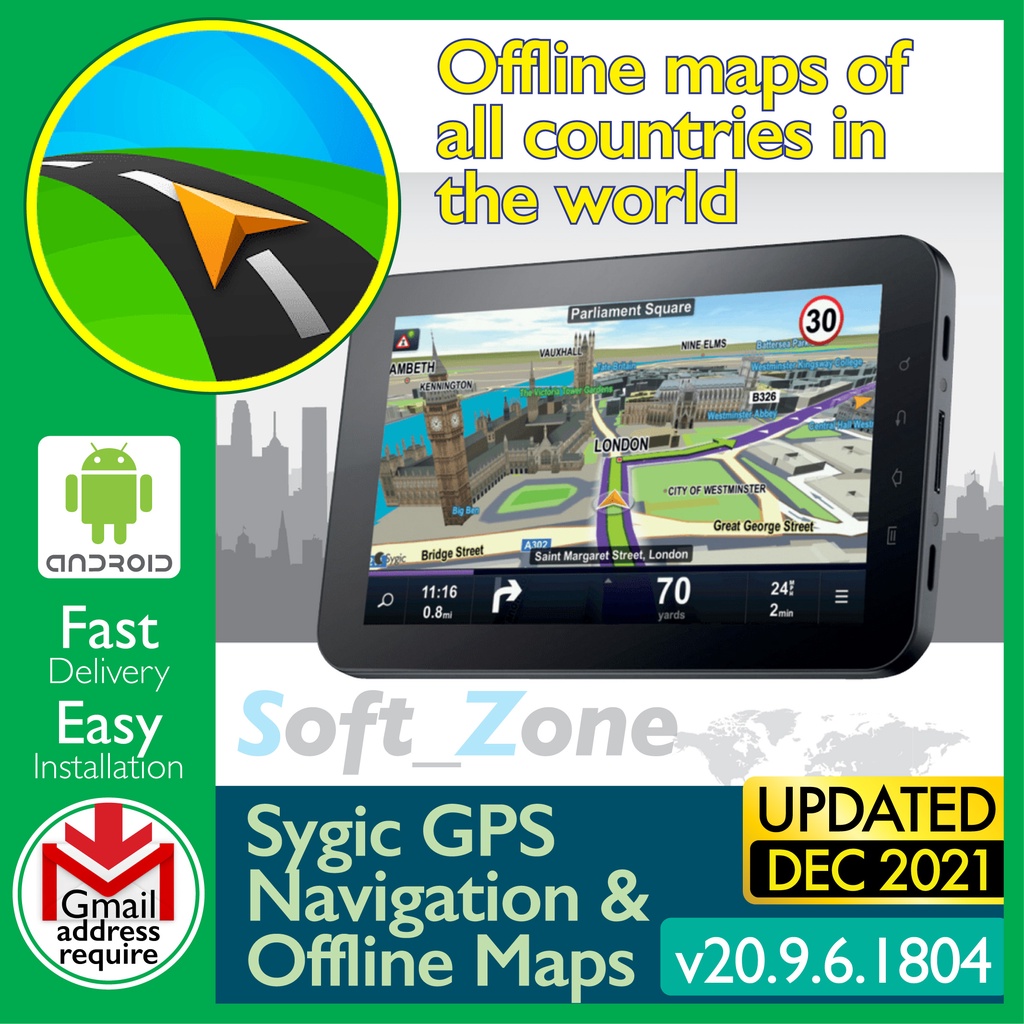 

Sygc GPS Nvgtn & Offln Mps v20.9.6.1804 [SmrtPhn - Andrd] - Dgtl Dwnld