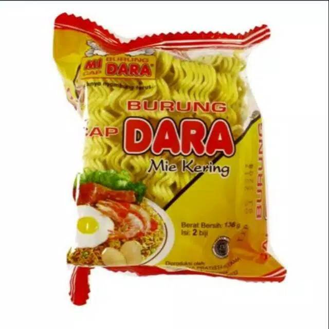 

Mie kering cap burung dara 136 gram