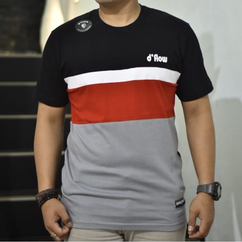 KAOS DISTRO DFLOW BANDUNG LAKI KEREN BAJU TERBARU 2023 PRIA DEWASA  MURAH MERIAH