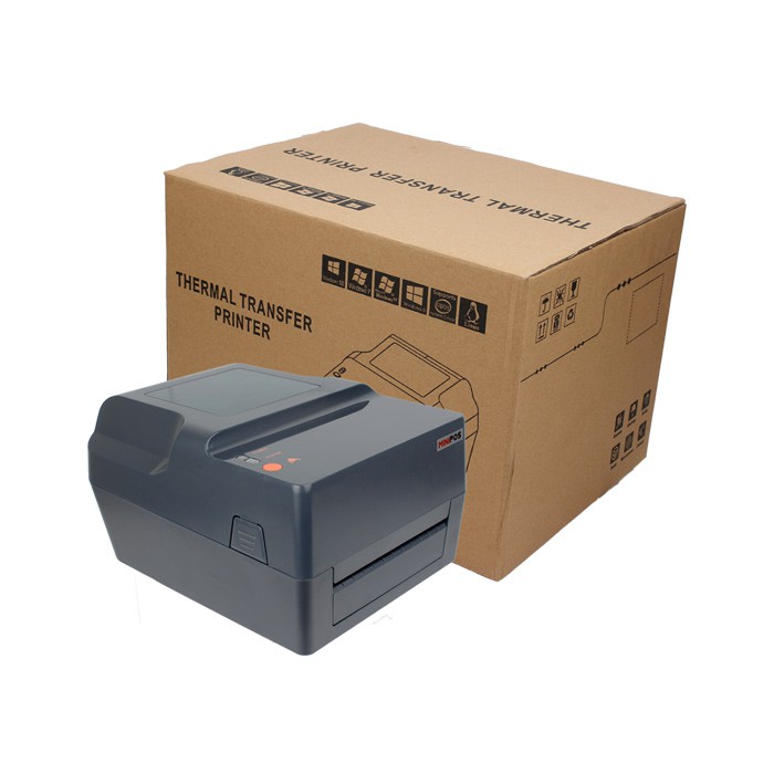 MINIPOS BARCODE PRINTER THERMAL MP-RP400/ LABEL PRINTER 110MM A6 USB SERIAL CETAK LABEL HARGA