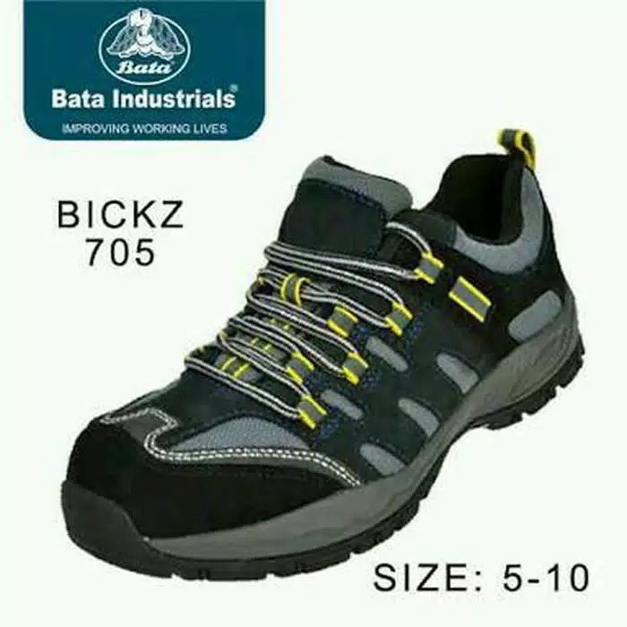 READY 2PRINCE SHOES BATA IMPORT SEPATU BATA SAFETY SHOES BICKZ 705