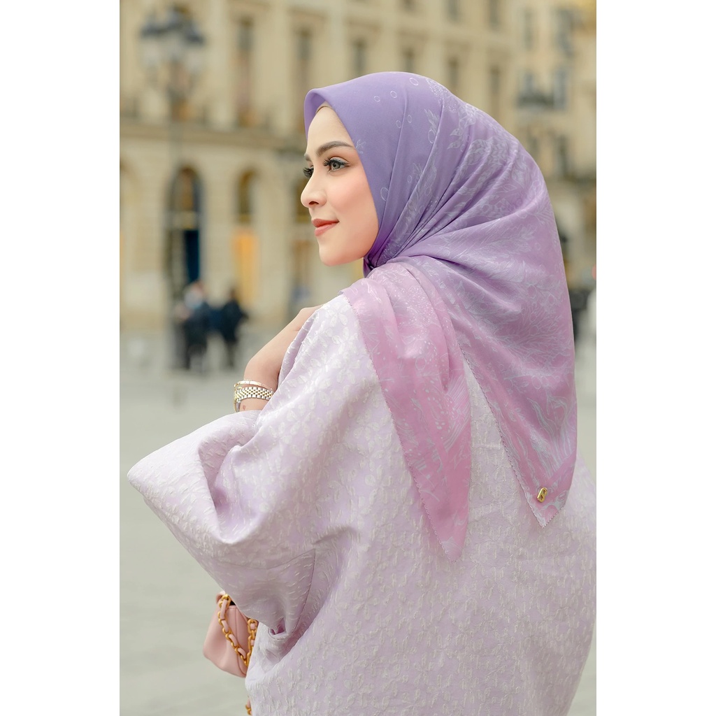Ready Buttonscarves x mmehuillet Pinky Sky voal regular new