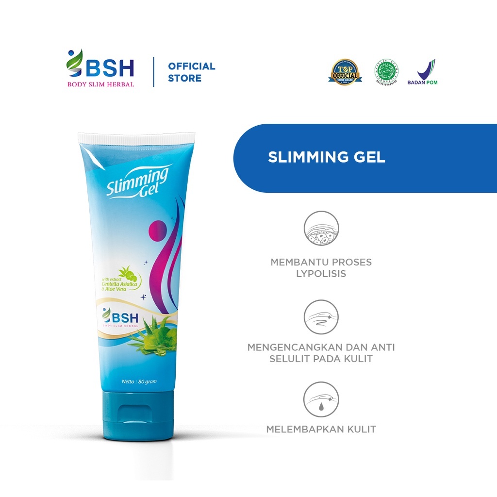 BSH Slimming Gel 80gr - Krim Gel Pelangsing Perut
